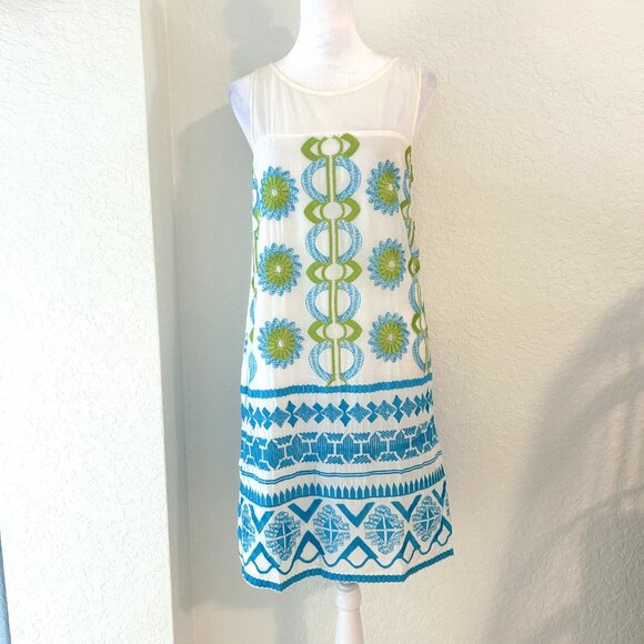 Gretchen Scott Designs Embroidered Summer Dress - Picture 1 of 8